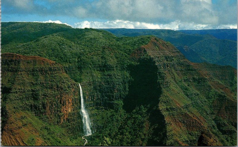 Waimea Canyon Grand Canyon of the Pacific Hawaii Vintage Postcard