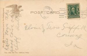 St Joseph Missouri~US Post Office~Victorian Clock Tower~Weather Vane~1908 IPCC