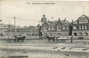 PC CPA AUSTRALIA, ADELAIDE, DALGETTY'S STORE, Vintage Postcard (b27136)