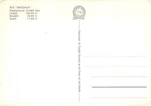 M S  Magdala Freighter Ship 