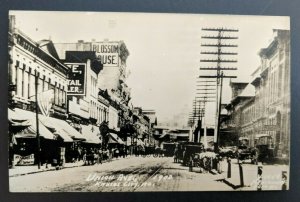 Vintage Kansas City Missouri Union Avenue 1900 Real Picture Postcard RPPC