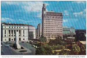 Texas San Antonio Alamo Plaza At Houston Street 1967