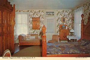 NY - Long Island, Oyster Bay. Sagamore Hill - Bedroom