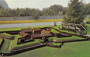 Model of Fort Augusta Sunbury, Pennsylvania PA  