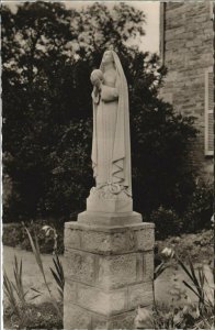 CPA SAINT-CAST Colonie Notre-Dame de la Joie - Statue (1147512)