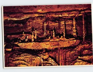 Postcard Battleship Formation Blanchard Caverns The Dripstone Trail AR USA