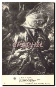 Postcard Old Lighthouse Museum of Golgotha ??An'oine Wiertz