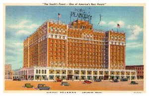 Postcard HOTEL SCENE Memphis Tennessee TN AS6265