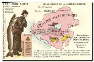 Postcard Old Emulsion Scott Inferieure Department Loire Nantes Saint Nazaire ...