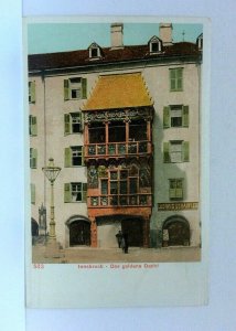 Innsbruck Austria The Golden Roof Vintage Postcard