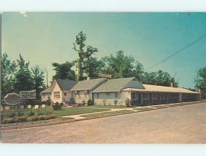 Unused Pre-1980 EAST GATE MOTEL Williamsburg Virginia VA u3463@