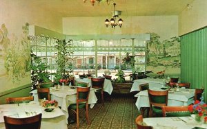 New Perry Hotel & Motel Coffee Shop Interior Perry Georgia GA Vintage Postcard