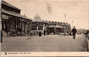 Tucks 2033 The New Spa, Bridlington Vintage Postcard Q70