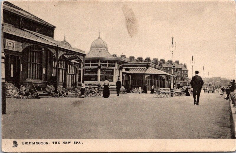 Tucks 2033 The New Spa, Bridlington Vintage Postcard Q70