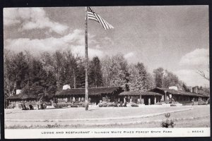 Illinois Lodge and Restaurant Illinois White Pines Forest State Park - Repro