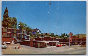 Pony Pass Motel Klamath Falls Oregon OR UNP Vtg Chrome Postcard C16