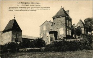 CPA Julienas - Le Chateau - Le Beaujolais Historique (1036545)