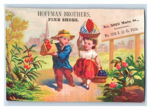 1880s Hoffman Bros. Fine Boots Shoes Couples Spain Europe Lot Of 4 F9