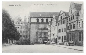 German World War 1 Feld Post 1916 Neuburg an der Donau, PPC of Schlosskaserne