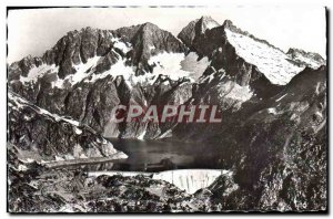 Postcard Modern Vallee D & # 39Aure Neouvielle Massif Du Lac and along Cape dam