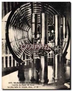 Old Postcard Lighthouse St Georges de Didonne Lighthouse Lens Suzac