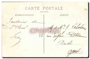 Postcard Old Saint Cloud The big waterfall