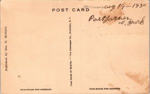 Postcard Delaware Springs Sanatorium in Delaware, Ohio