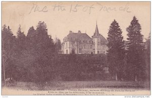 Chateau Marmont, ancienne rsidence du Marechal Marmont, CHATILLON SUR SEINE, ...