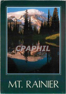 Postcard Modern MT Rainier National Park View of MT Rainier From there the Mi...