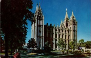 Mormon Temple Salt Lake City Utah UT Postcard VTG UNP Mike Roberts Vintage  