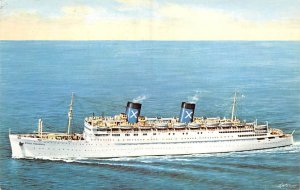 S.S. Queen Frederica Chandris Lines S.S. Queen Frederica, National Hellenic A...