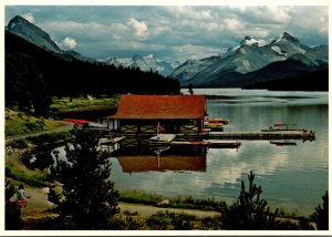 Canada Jasper National Park Maligne Lake