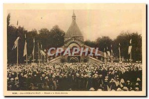 Old Postcard Ste Anne d'Auray Mass at the Scala Sancta