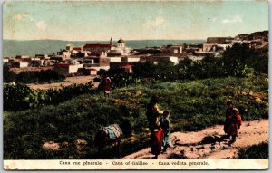 Cana Vue Generale Galilee Israel Village Buildings Postcard