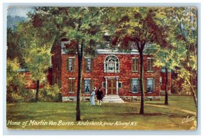 c1905 Home Of Martin Van Buren Kinderhook Near Albany NY Oilette Tuck's Postcard 