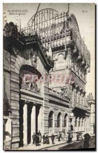 Old Postcard Post Hotel Bordeaux