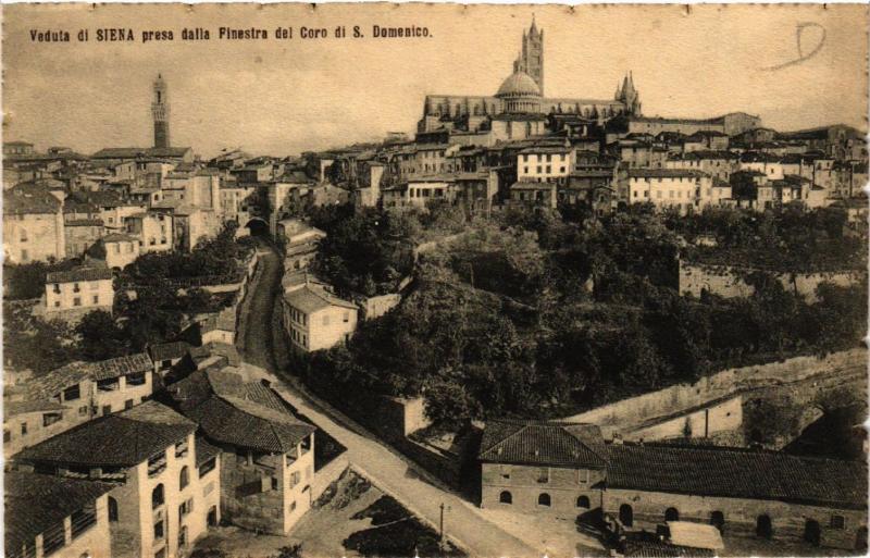 CPA Veduta di SIENA presa della Pinestra del Coro. ITALY (467579)