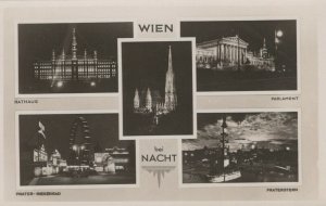 Austria Postcard - Vienna / Wien Bei Nacht   T10516