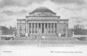 Library, Columbia University, New York City, New York