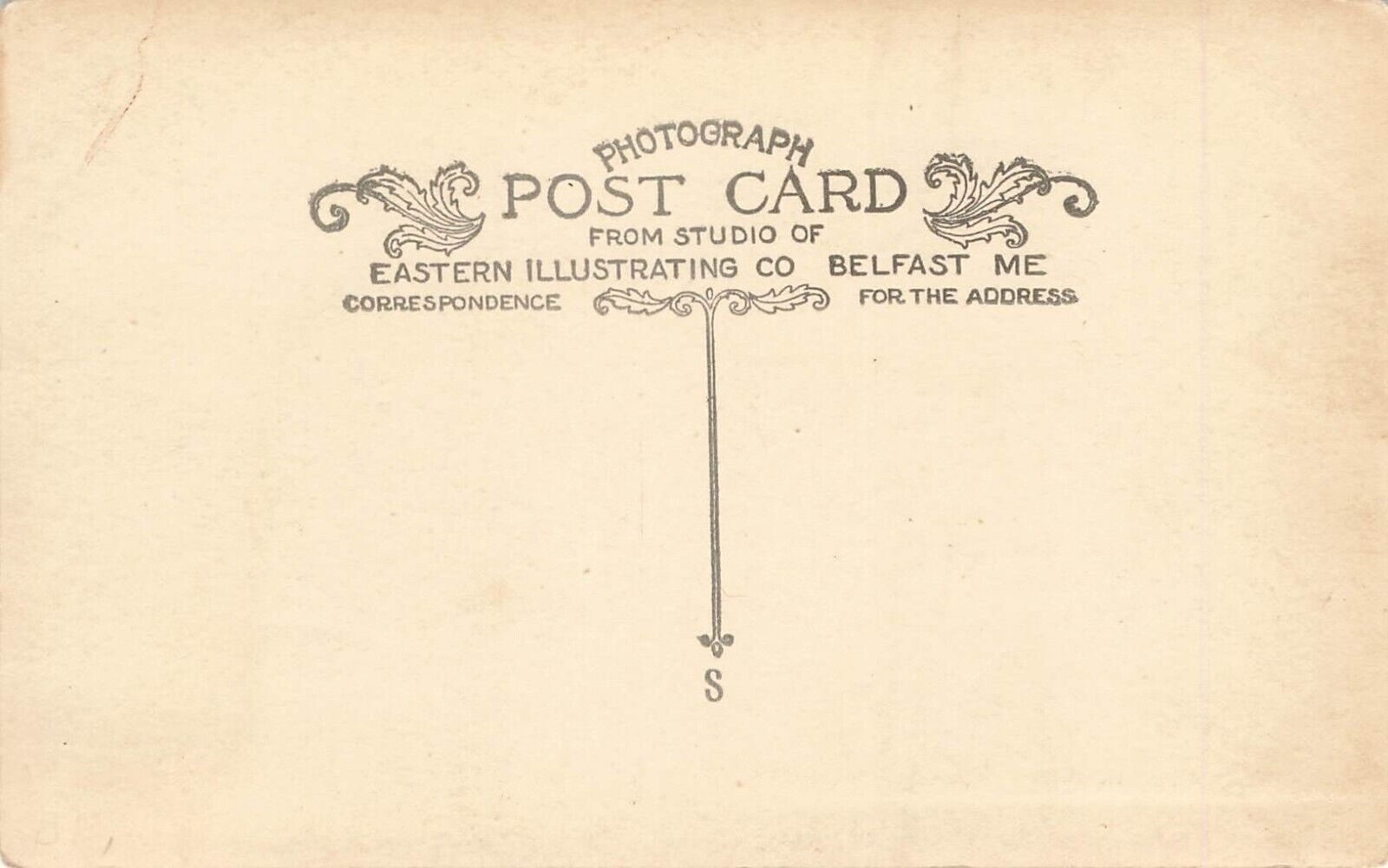 Mechanic Falls ME Railroad Station Train Depot, Real Photo Postcard