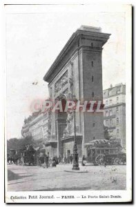 Postcard Collection Old Diary Paris Porte Saint Denis