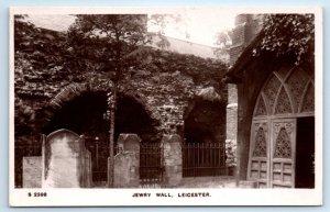 RPPC Jewry Wall LEICESTER England UK Postcard