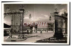 Old Postcard Nancy Place Stanislas Grids