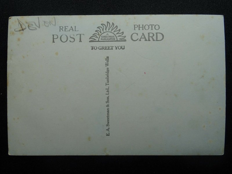 Devon ILFRACOMBE The Smugglers Cottage at Lee - Old RP Postcard