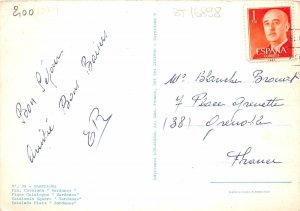 BT16898 Barcelona plaza cataluna sardanas spain