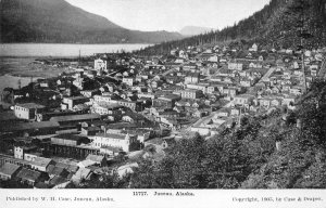 JUNEAU ALASKA W.H. CASE POSTCARD (c. 1910) ++