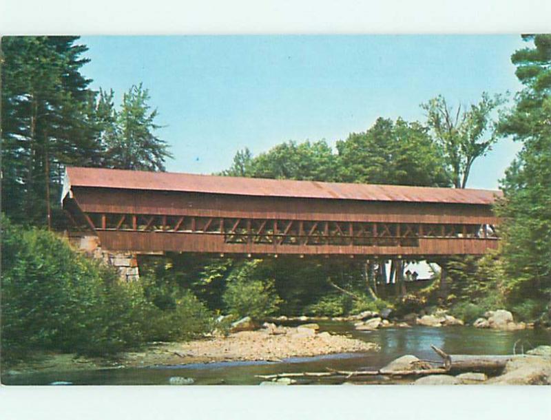 Unused Pre-1980 COVERED BRIDGE Conway New Hampshire NH t7499