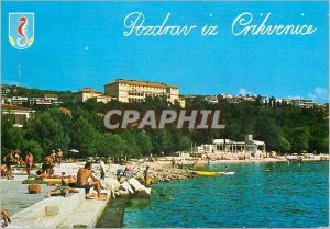 Postcard Modern Crikvenica Hotel Seahorse Hotel Terapua