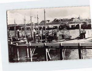 Postcard Nieuwe Vissershaven Bruinisse Netherlands