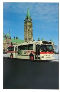 Ottawa Transportation Bus, Parliament Buildings, Ontario, 1993